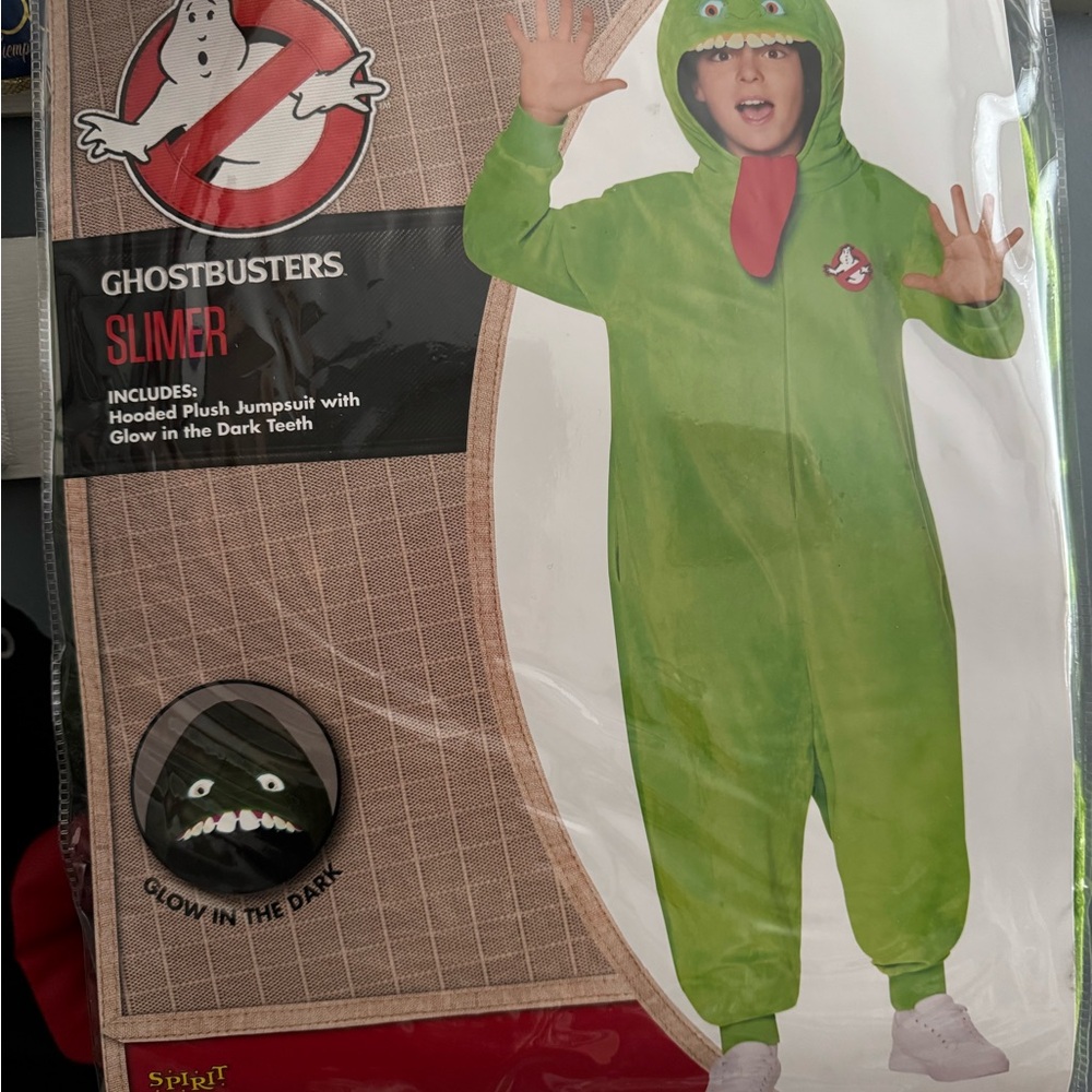 Spirit Ghostbusters Slimer Kids Costume - Vibrant Green